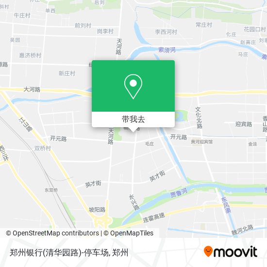 郑州银行(清华园路)-停车场地图