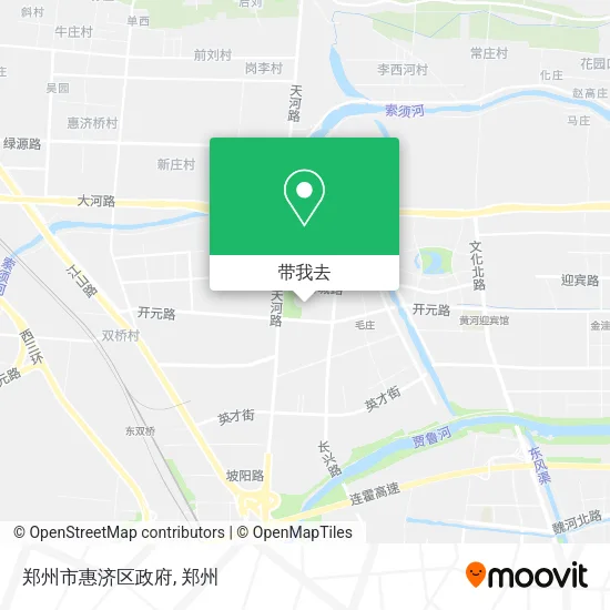 郑州市惠济区政府地图