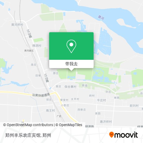 郑州丰乐农庄宾馆地图