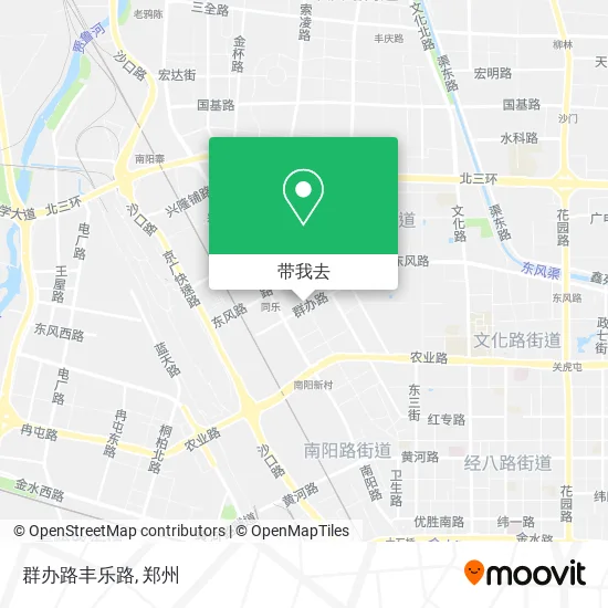 群办路丰乐路地图