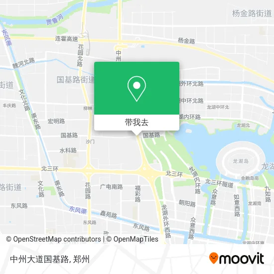 中州大道国基路地图