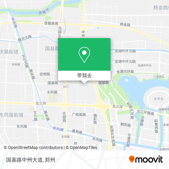 国基路中州大道地图