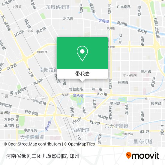 河南省豫剧二团儿童影剧院地图