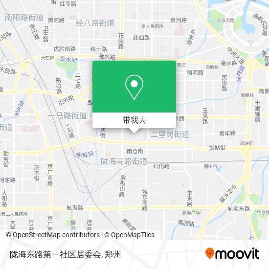 陇海东路第一社区居委会地图