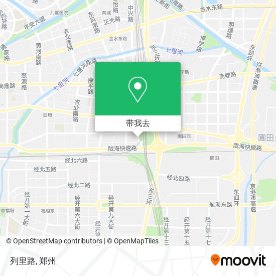 列里路地图