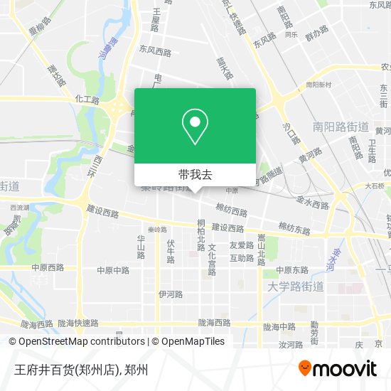 王府井百货(郑州店)地图