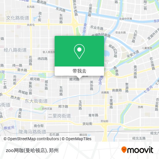 zoo网咖(曼哈顿店)地图