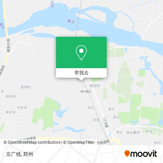 京广线地图