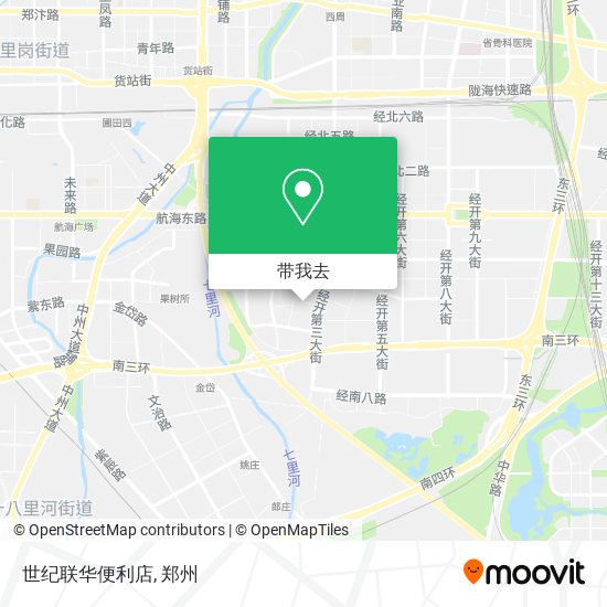 世纪联华便利店地图