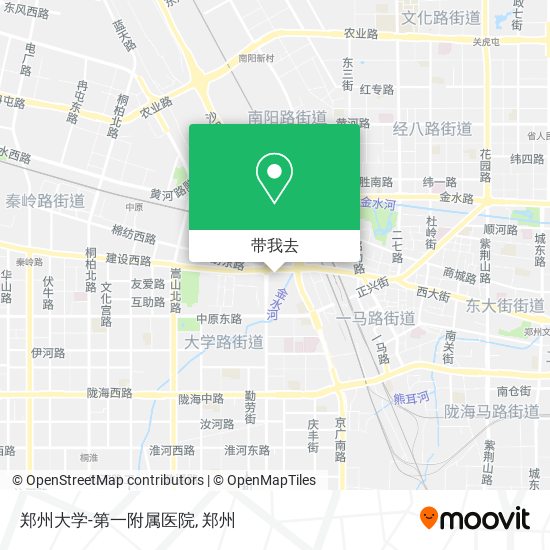 郑州大学-第一附属医院地图