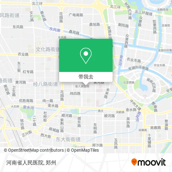 河南省人民医院地图