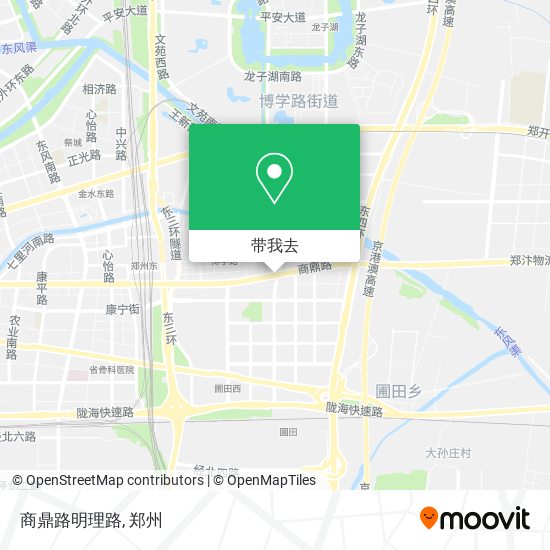 商鼎路明理路地图