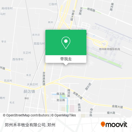 郑州禾丰牧业有限公司地图