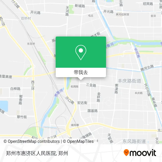 郑州市惠济区人民医院地图
