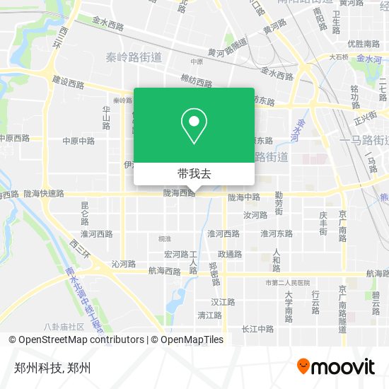 郑州科技地图