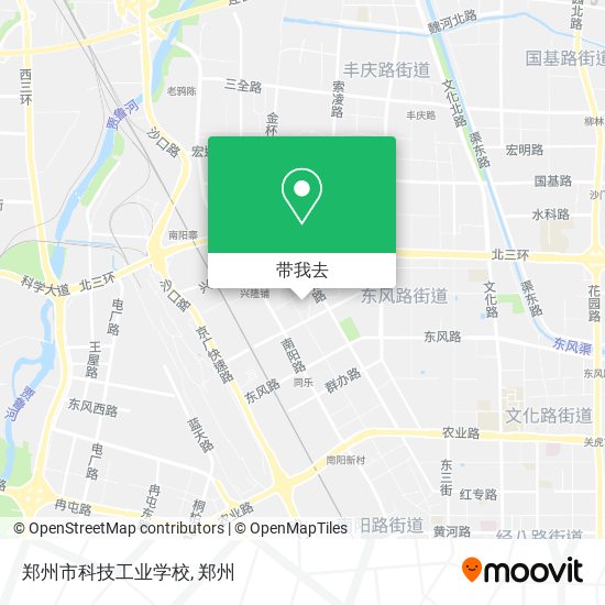 郑州市科技工业学校地图