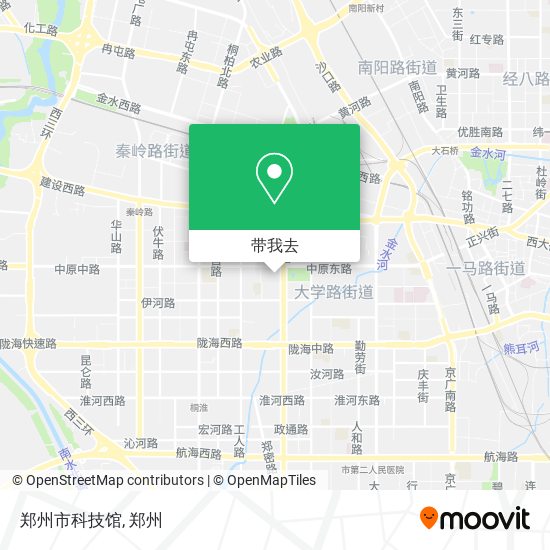 郑州市科技馆地图