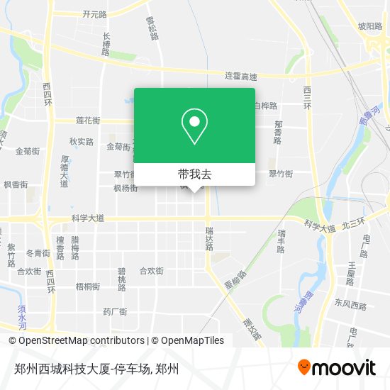 郑州西城科技大厦-停车场地图