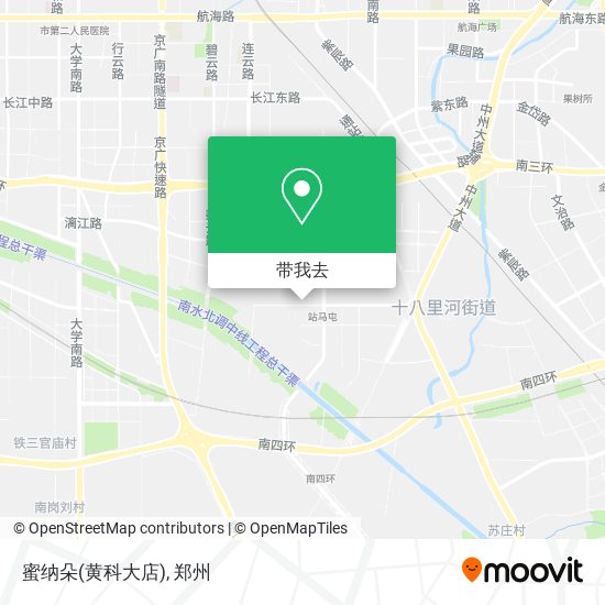 蜜纳朵(黄科大店)地图