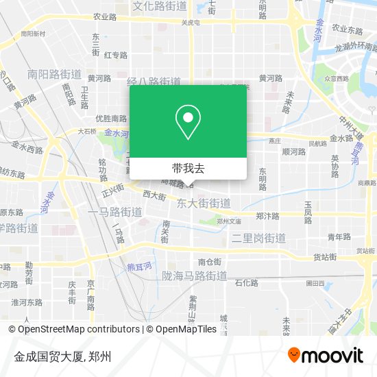 金成国贸大厦地图