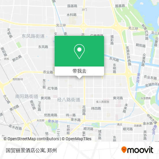 国贸丽景酒店公寓地图