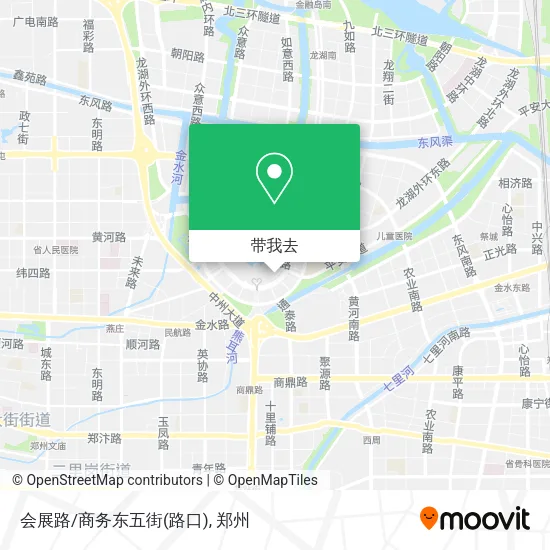 会展路/商务东五街(路口)地图