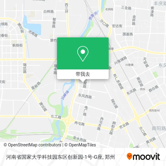 河南省国家大学科技园东区创新园-1号-G座地图