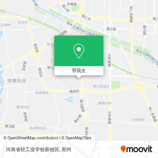 河南省轻工业学校新校区地图
