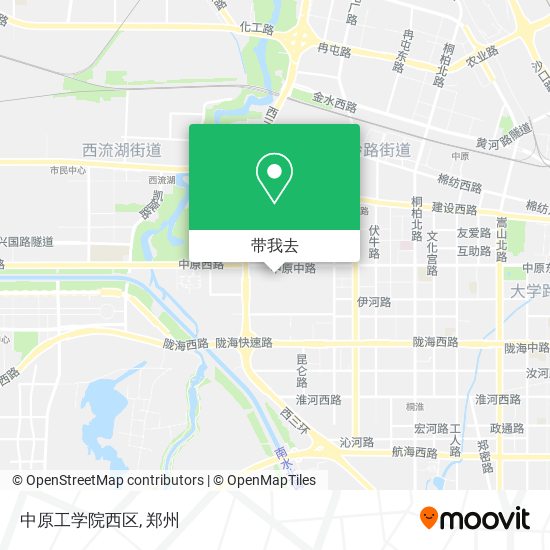 中原工学院西区地图