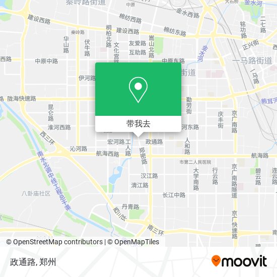 政通路地图