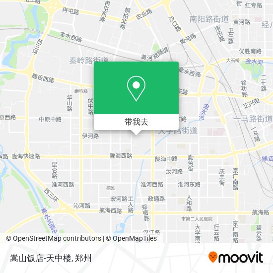 嵩山饭店-天中楼地图