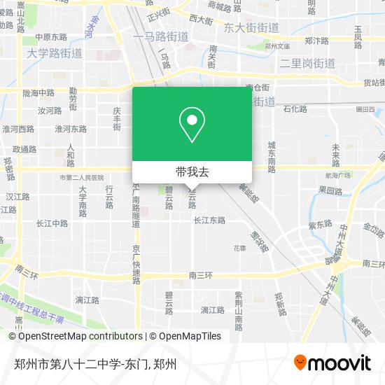 郑州市第八十二中学-东门地图