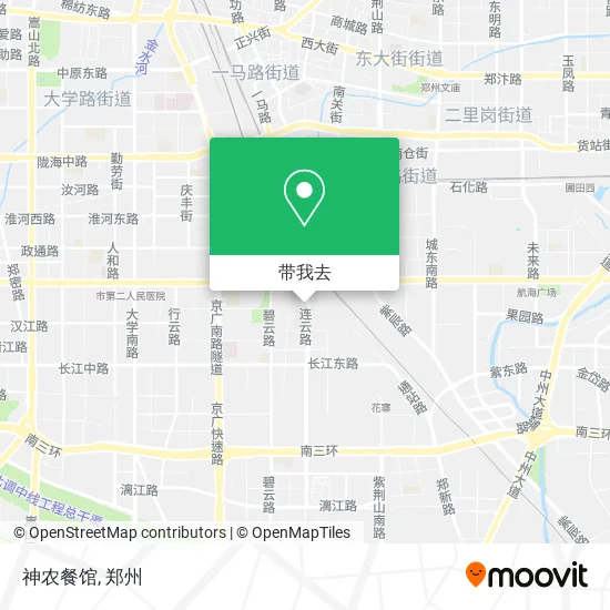 神农餐馆地图