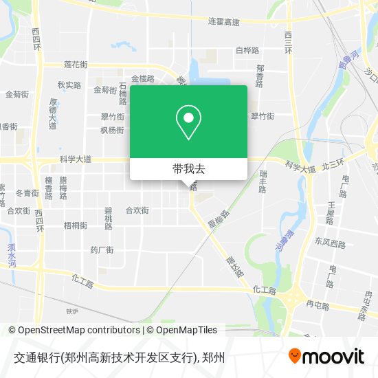 交通银行(郑州高新技术开发区支行)地图