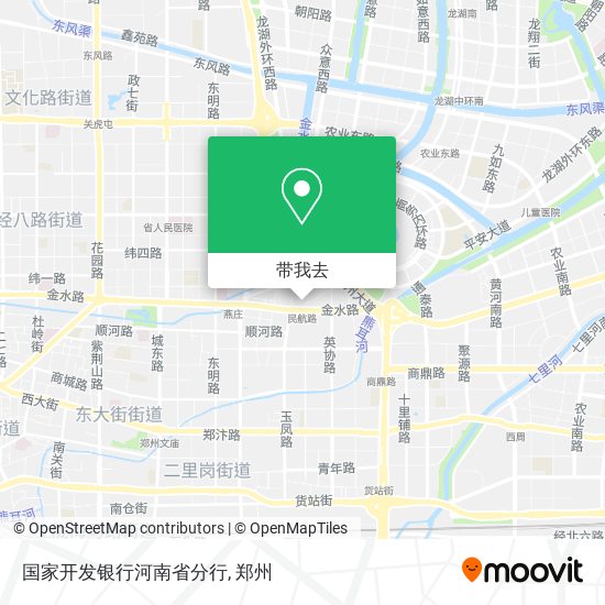 国家开发银行河南省分行地图