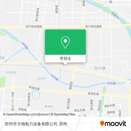 郑州市大地电力设备有限公司地图
