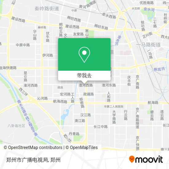 郑州市广播电视局地图