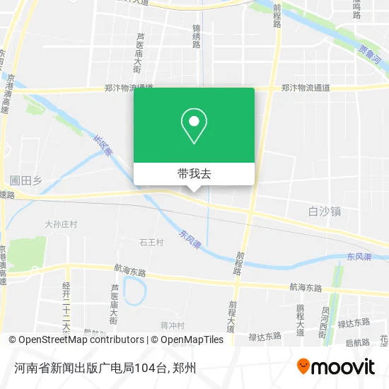 河南省新闻出版广电局104台地图