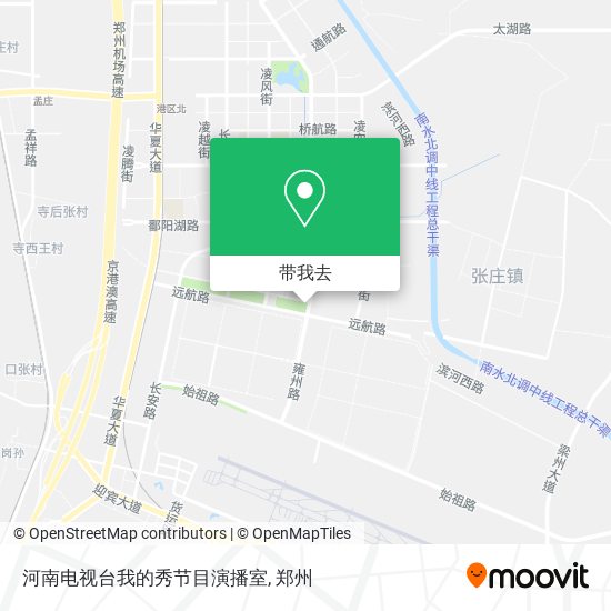 河南电视台我的秀节目演播室地图