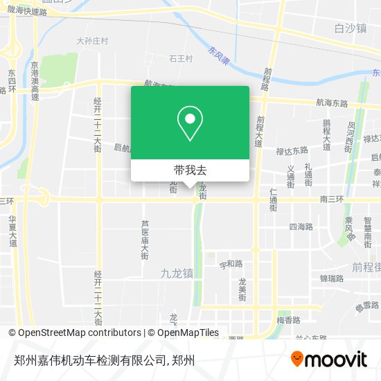 郑州嘉伟机动车检测有限公司地图