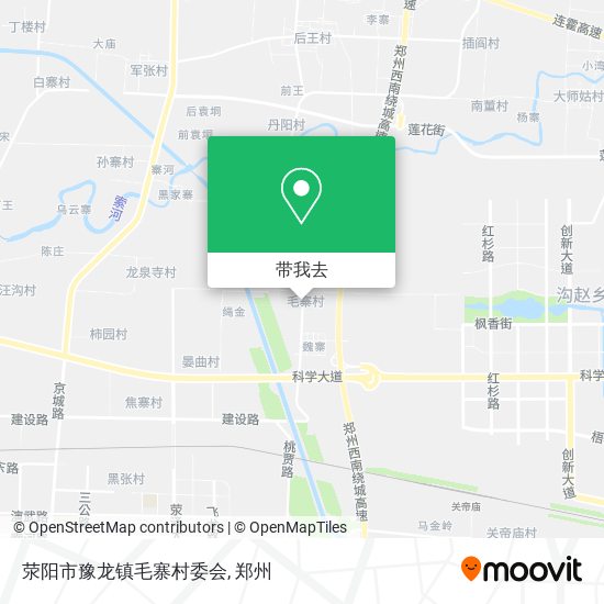 荥阳市豫龙镇毛寨村委会地图