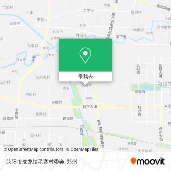 荥阳市豫龙镇毛寨村委会地图