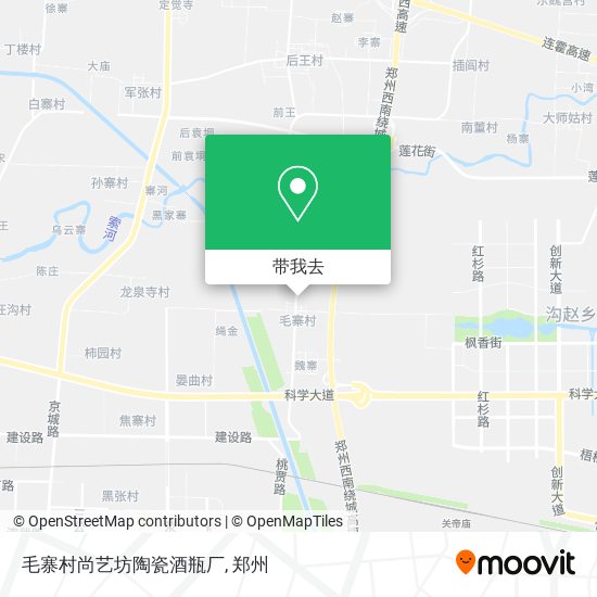 毛寨村尚艺坊陶瓷酒瓶厂地图