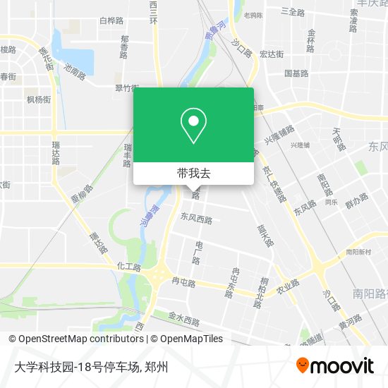 大学科技园-18号停车场地图