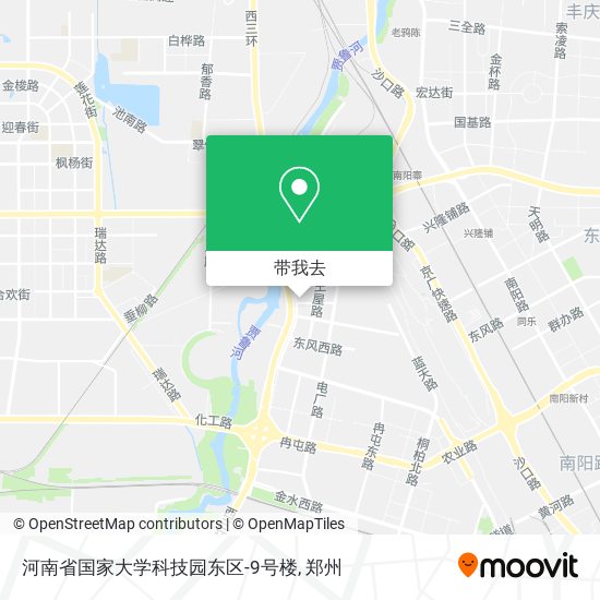 河南省国家大学科技园东区-9号楼地图