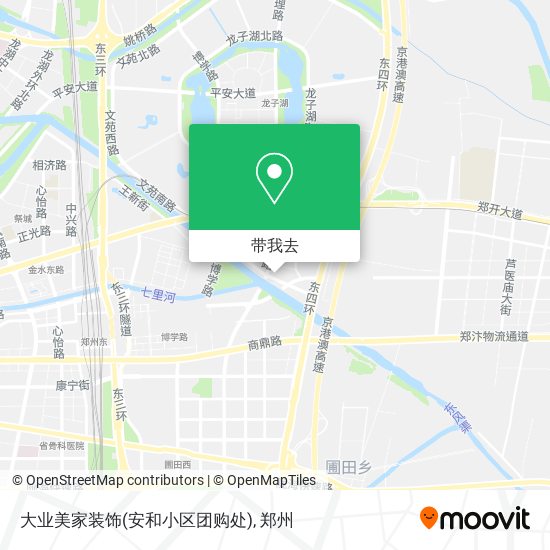 大业美家装饰(安和小区团购处)地图