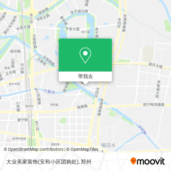 大业美家装饰(安和小区团购处)地图
