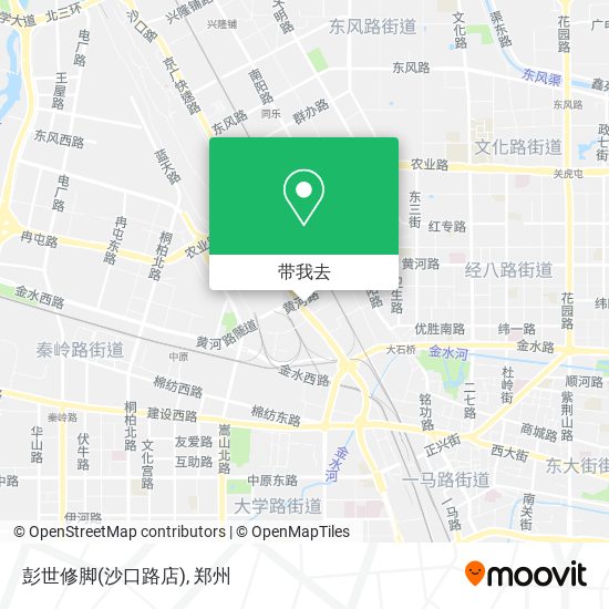 彭世修脚(沙口路店)地图