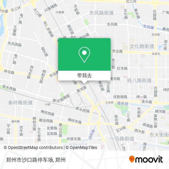 郑州市沙口路停车场地图