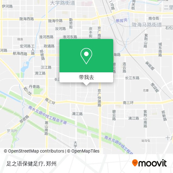 足之语保健足疗地图